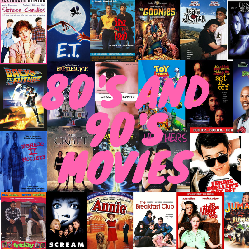 Best 80s and 90s films