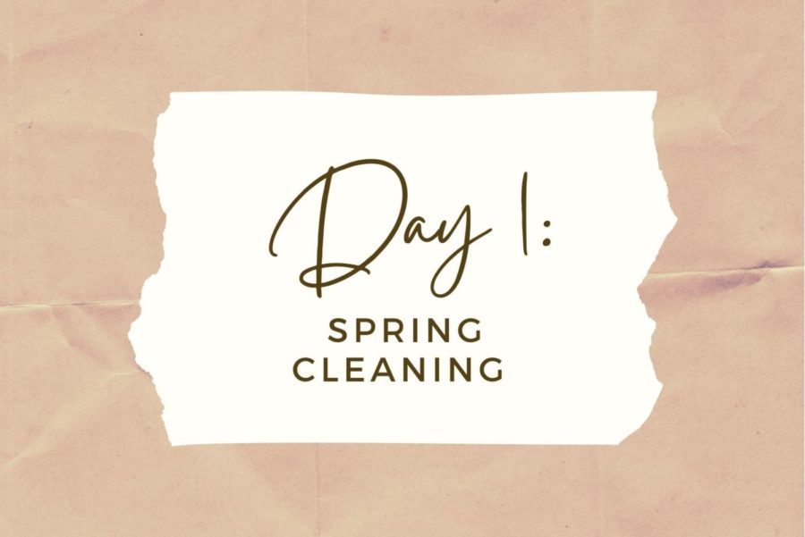 DAY 1: Spring Cleaning