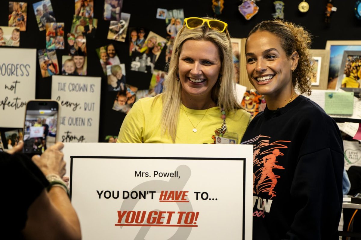 Peloton Surprises Cy Falls Teacher for Teacher Appreciation Week
